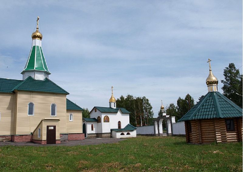 Поселок школьный Прокопьевский район храм